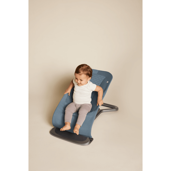 Ergo baby 3-In-1 Evolve Bouncer- Oxford Blue