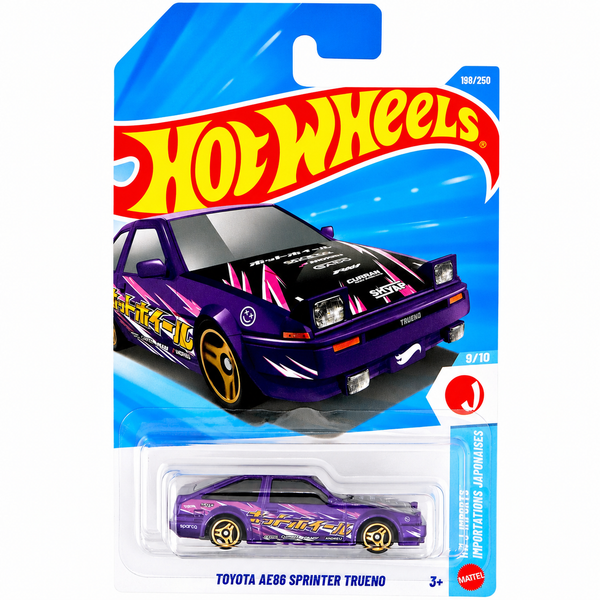 Hot Wheels Toyota AE86 Sprinter Trueno
