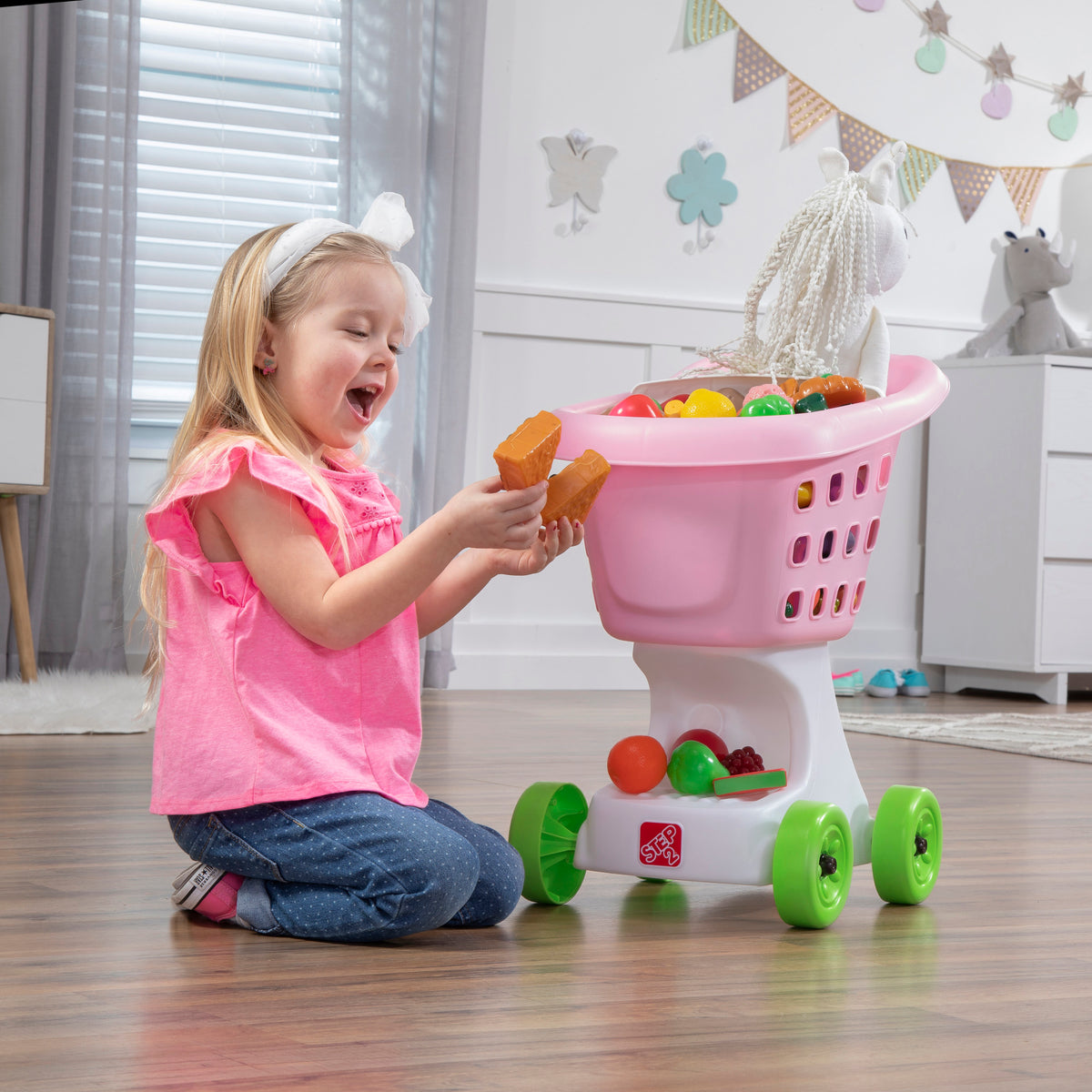 Step2 Little Helper'S Shopping Cart (Pink)
