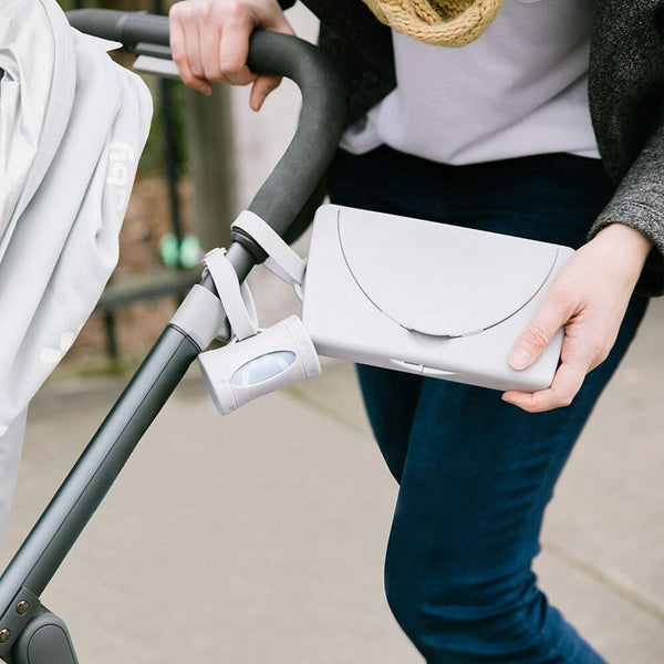 Ubbi On The Go Bag Dispenser - Grey