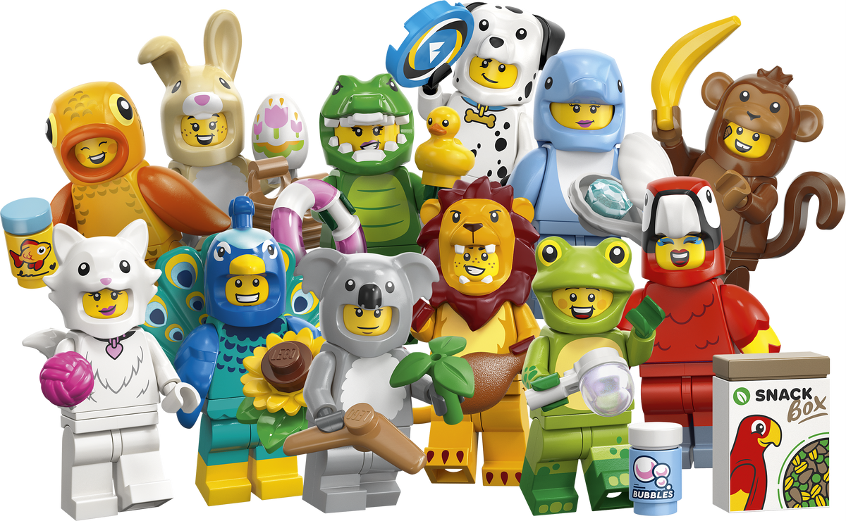 LEGO Minifigures Animals Series 28 Mystery Box Pack of 1 Multicolour
