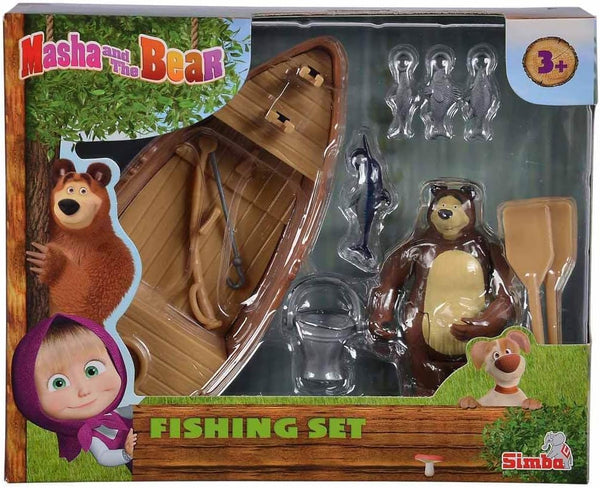 Masha And The Bear Simba Masha Playset Boat Multicolour, 3Y+