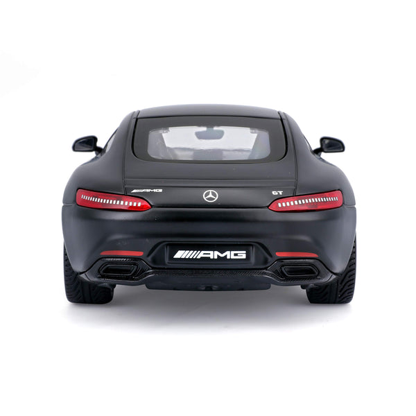 Maisto 1:24 Mercedes-Benz AMG GT Matte Black Licensed Diecast Scale Model Car
