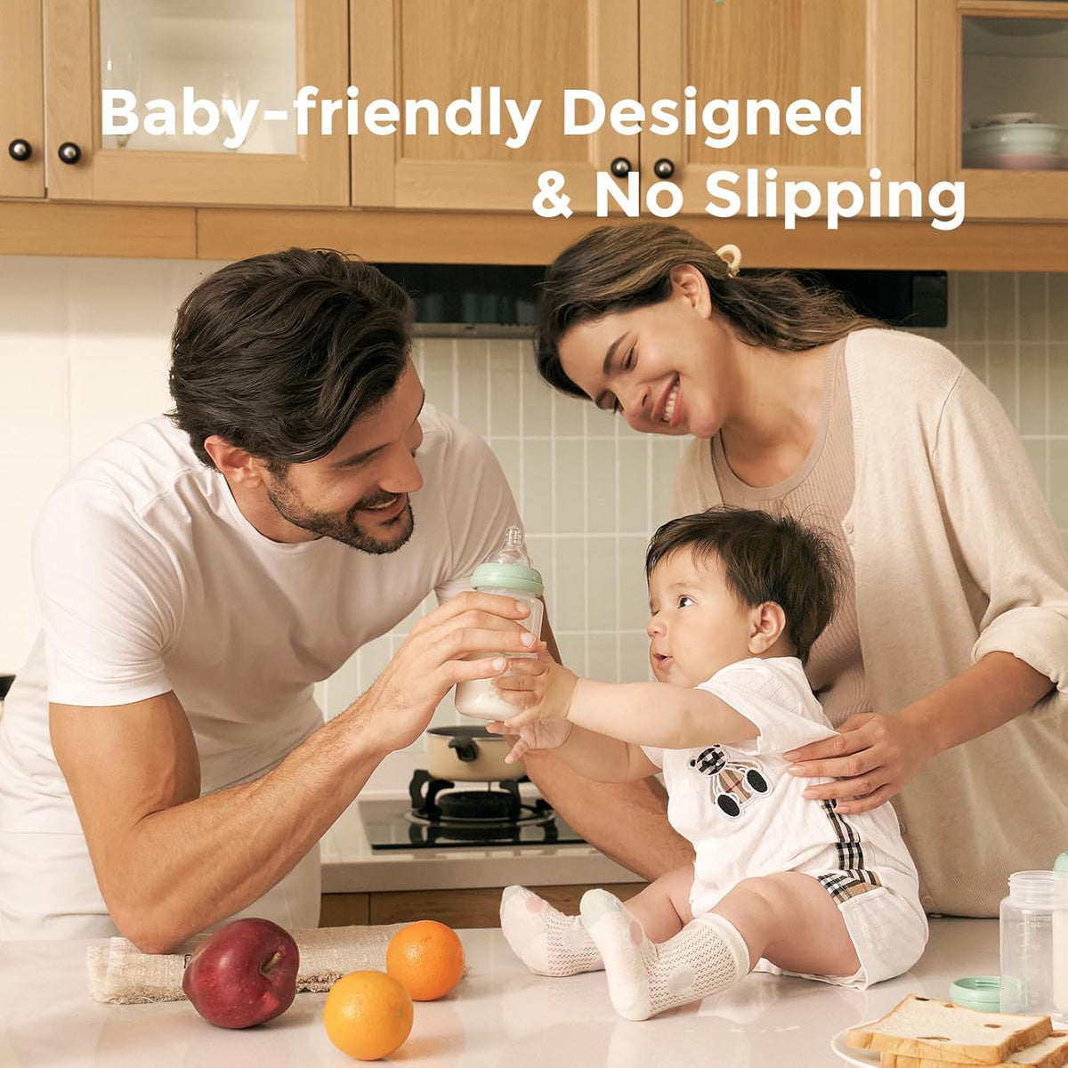 Momcozy Milk Storage Bottle Pack Of 4 - 300 Ml