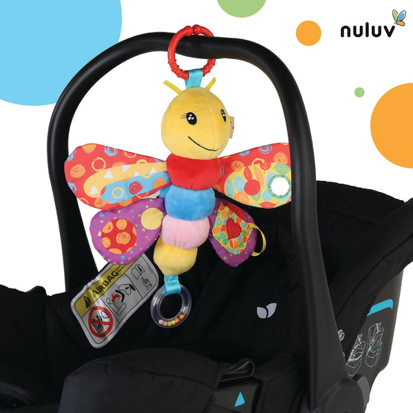 Nuluv Butterfly Rattles & Teether