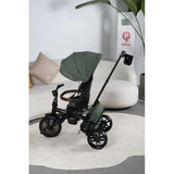 QPlay Comfo Max 8-in-1 Foldable Tricycle 10 Months-6 Years Olive Green