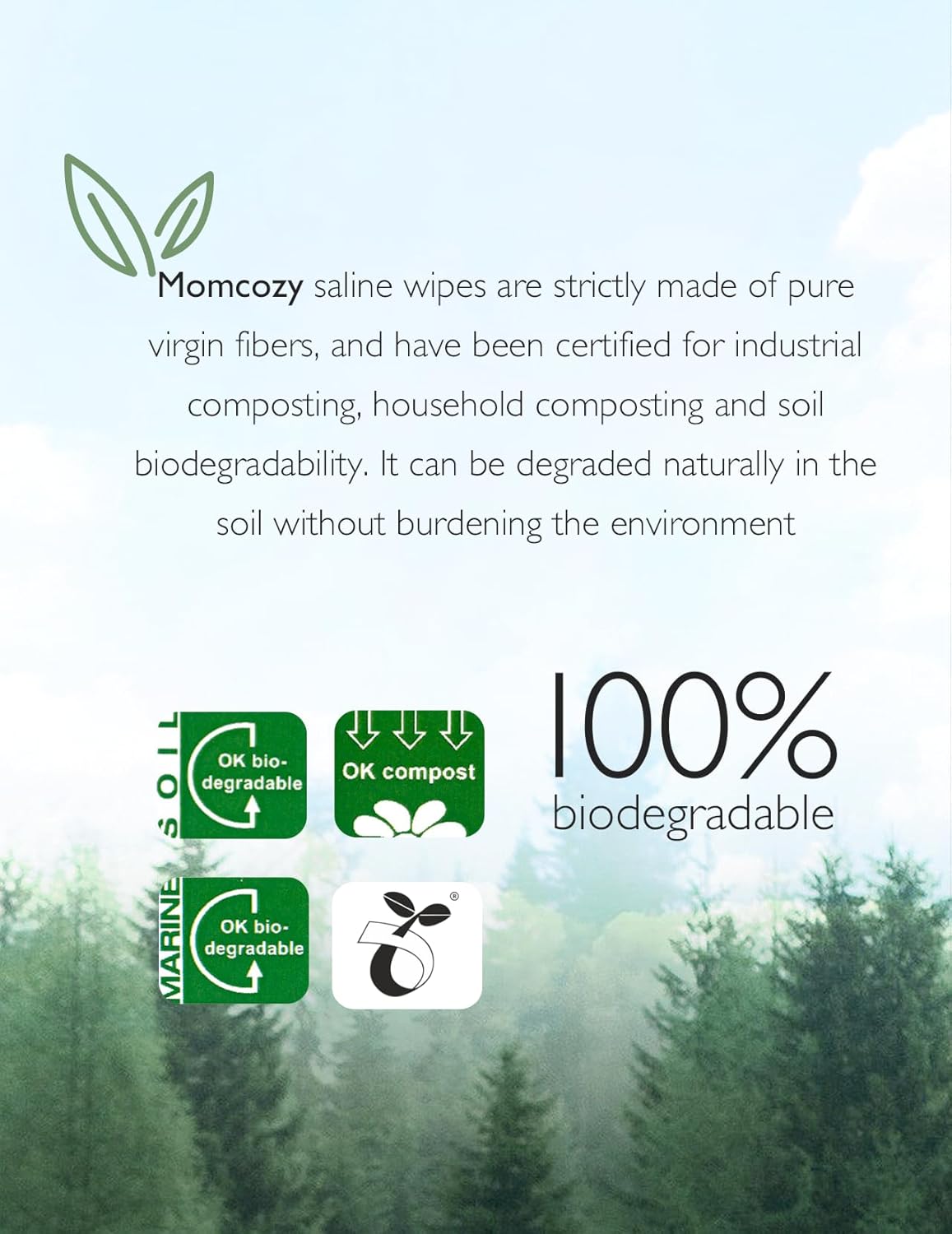 Momcozy Nose Saline Wipes Pack Of 90