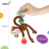 Nuluv Jittery Monkey Rattles & Teether