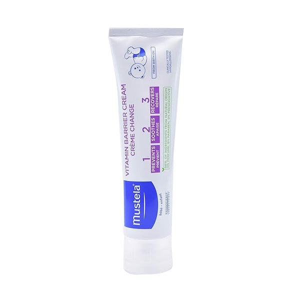 Mustela Vitamin Barrier Diaper Rash Cream (100ml)