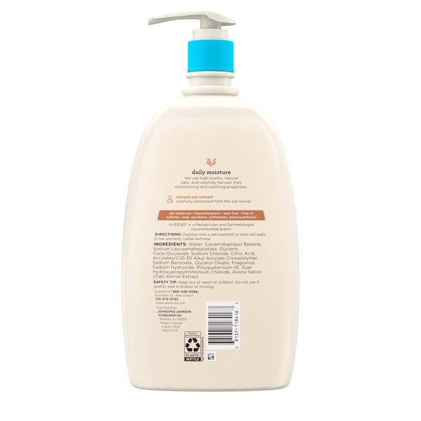 Aveeno Baby Gentle Wash and Shampoo 976ML