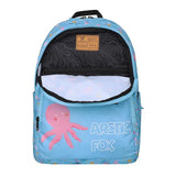 Arctic Fox Wink Octopus Kids School Backpack 21L – Aqua Blue