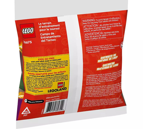 LEGO Ninjago Tournament Training Ground 6+ 49Pcs 30675 Assorted