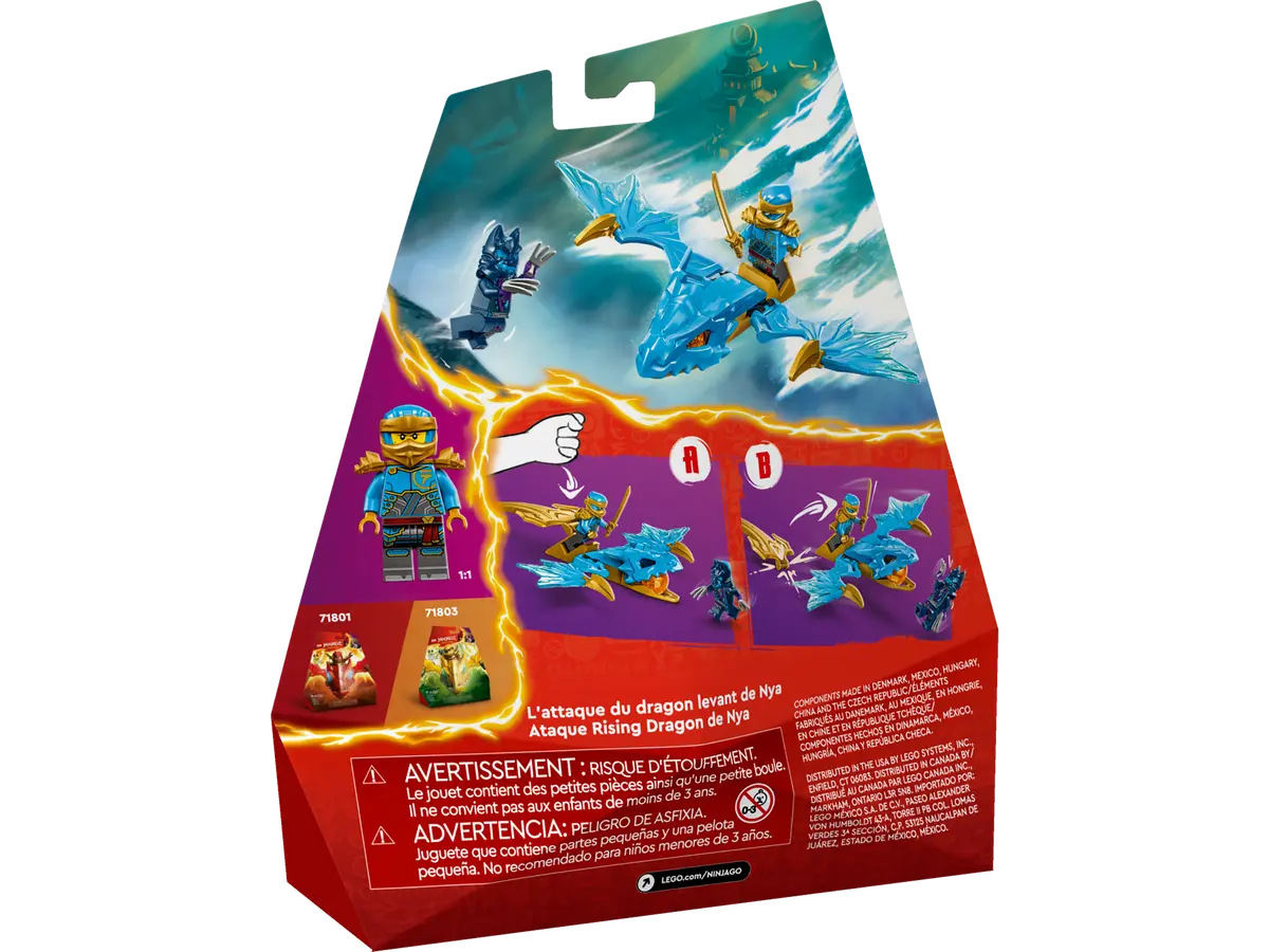 LEGO Ninjago Nya's Rising Dragon Strike 6+ 26Pcs 71802