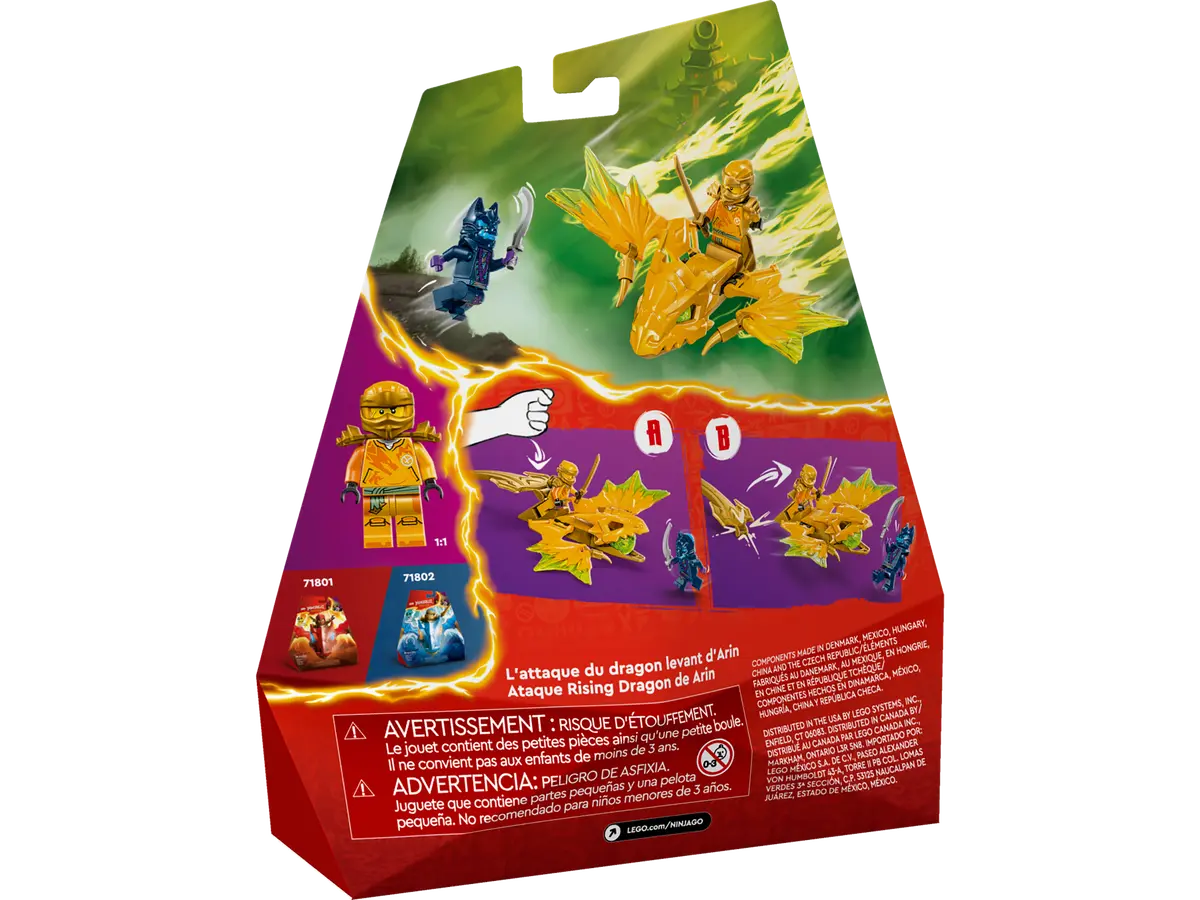 Lego Ninjago 71803 Arin'S Rising Dragon Strike 6+