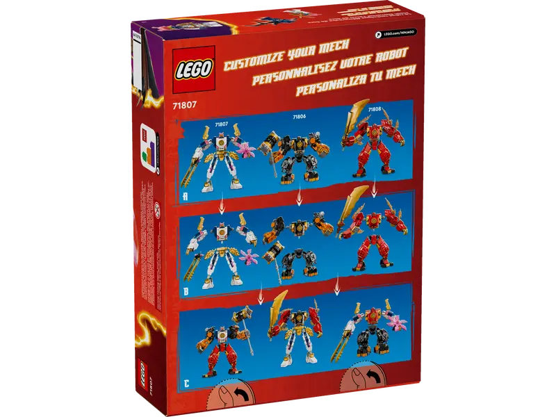 LEGO NINJAGO Sora's Elemental Tech Mech 209 Pieces