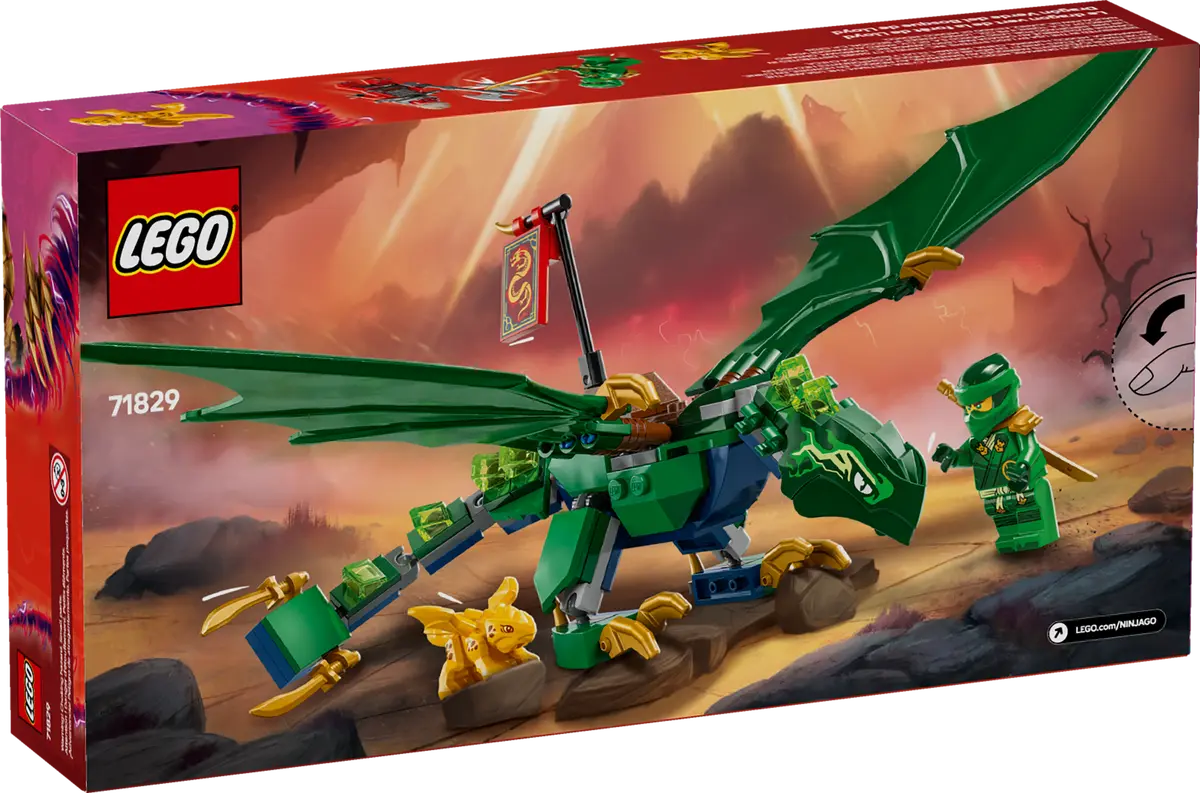 Lego Ninjago 71829 Lloyd'S Green Forest Dragon 6+
