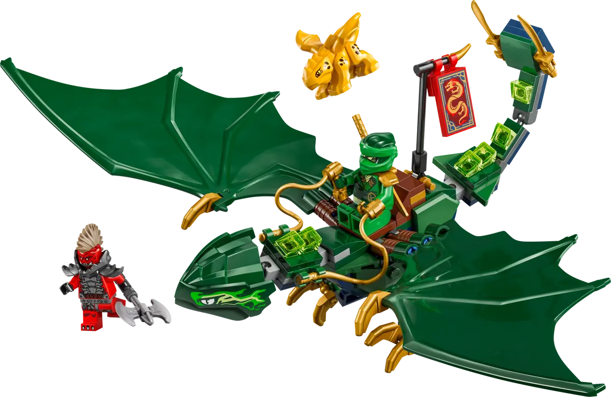 Lego Ninjago 71829 Lloyd'S Green Forest Dragon 6+