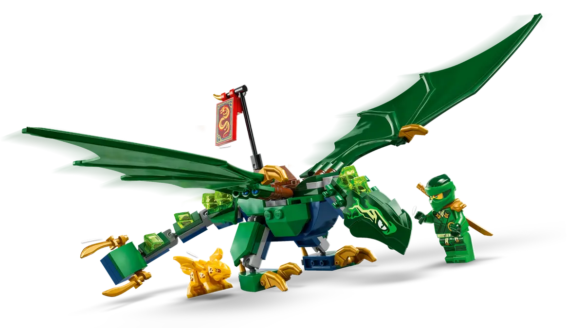 Lego Ninjago 71829 Lloyd'S Green Forest Dragon 6+