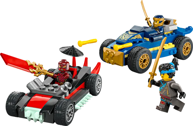 LEGO Ninjago Rogue vs. Drix Race Car Duel 4+ 111Pcs 71840