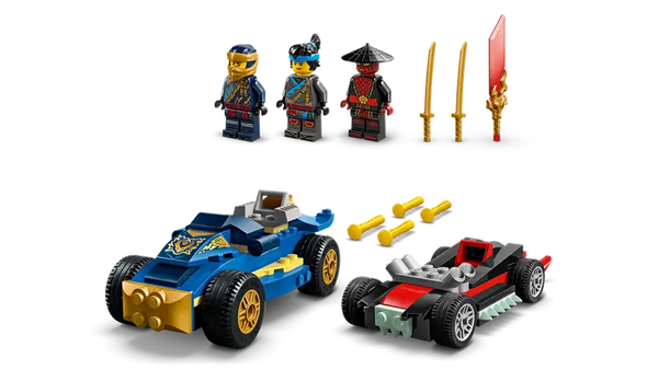 LEGO Ninjago Rogue vs. Drix Race Car Duel 4+ 111Pcs 71840