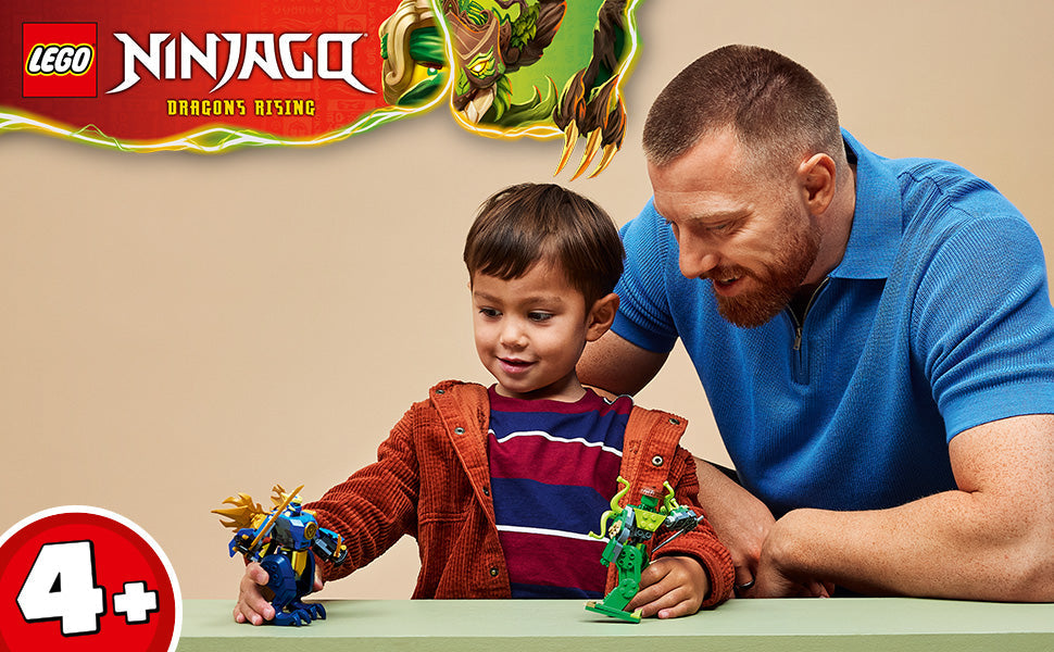 LEGO NINJAGO Jay's Dragon Mech Fight 107 Pieces 10 cm Multicolour