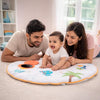 Jungle Jamboree Activity Playmat for Baby with Mirror, Crinkle & Squeaker 2+ Months