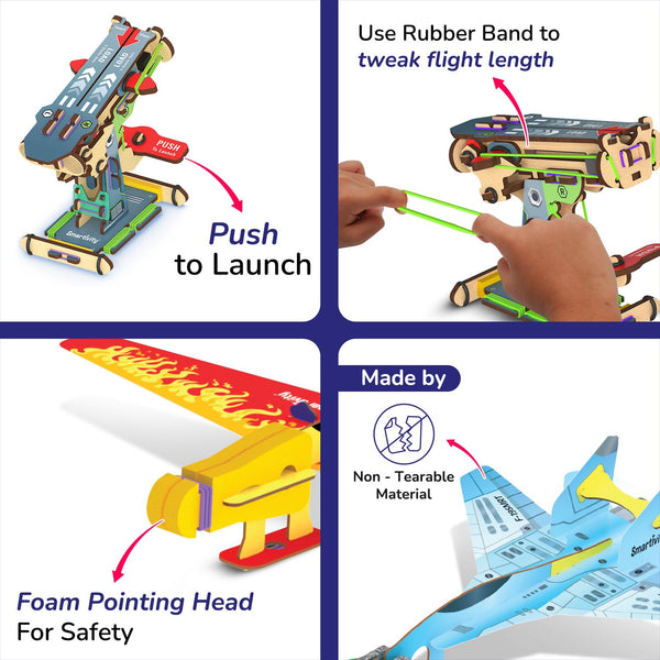 Smartivity Airplanes Launcher 6Y+