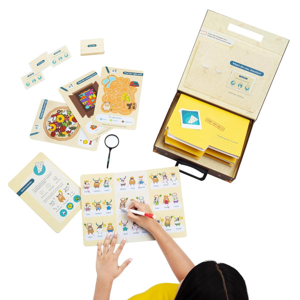 Dabble Pretend Play Detective Game - Moo Town Detective