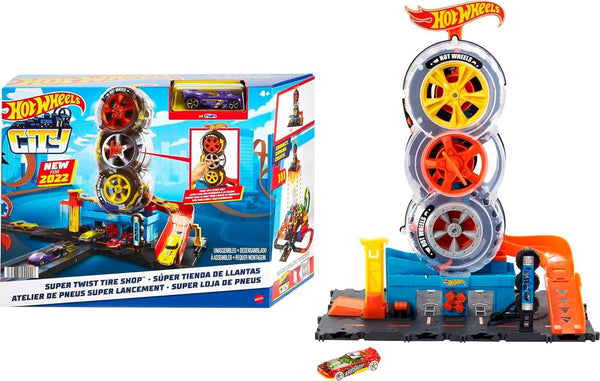 Hot Wheels City Super Twist Tire