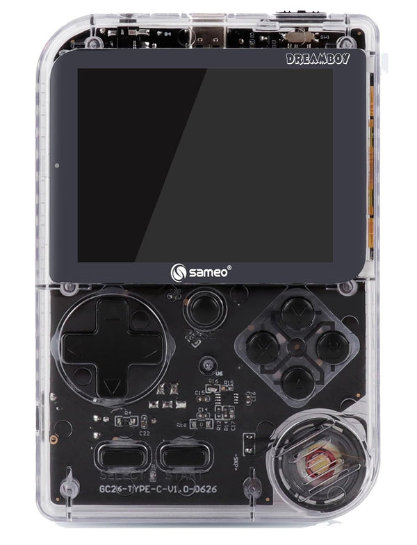 Sameo Handheld Video Game Consol 500 Classic Rechargeable (Ice Crystal)