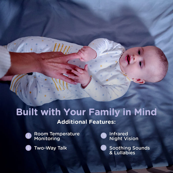 Hubble Connected Nursery Pal Glow Smart Connected