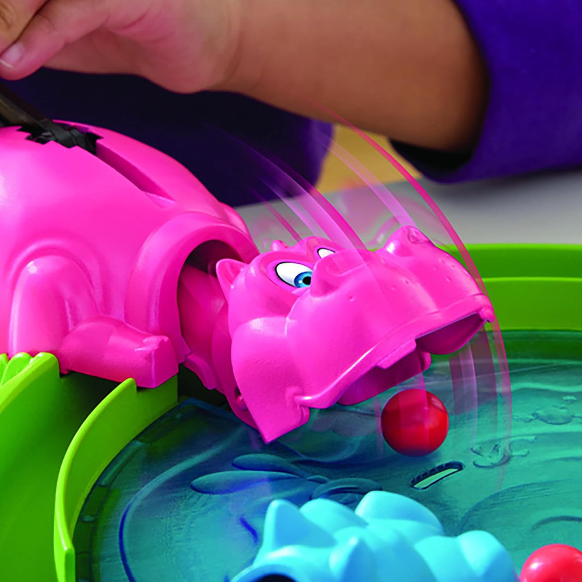 Hasbro Gaming Hungry Hungry Hippos 2–4 Players 4Y+ – Multicolor