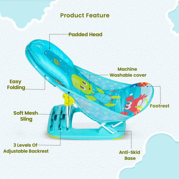 Mee Mee Baby Bather Bath Chair - Assorted Print