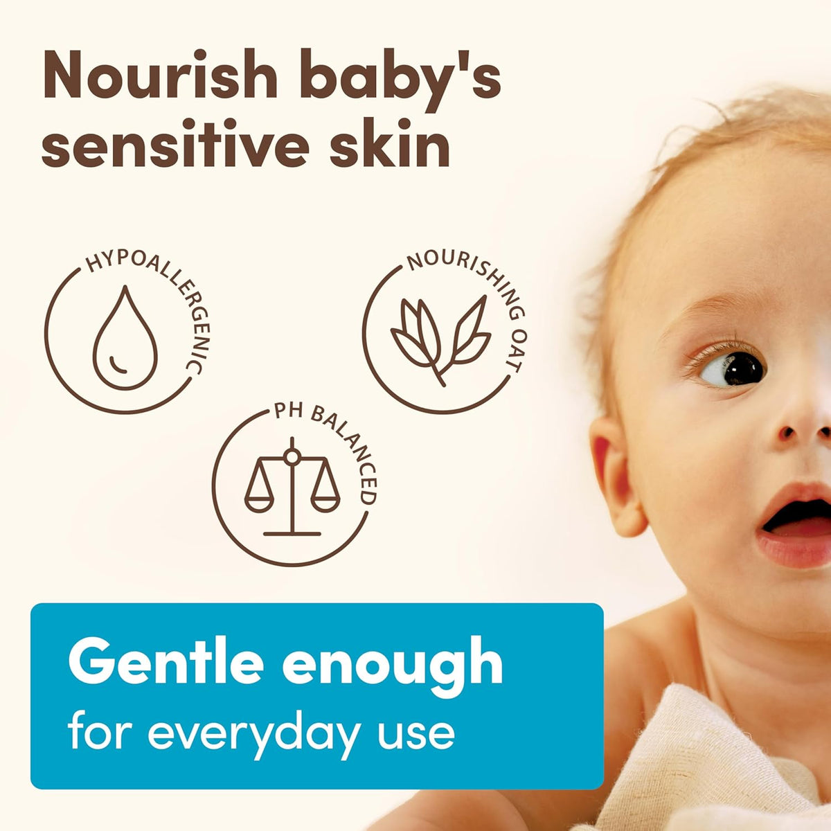 Aveeno Baby Daily Moisture Wash & Shampoo 976 ml – Pump