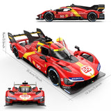 Rastar Ferrari 499P 1:14 Remote Control Racing Car – Red – 6 Years+