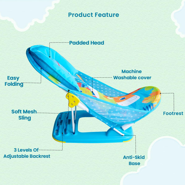 Mee Mee Baby Bather Bath Chair - Assorted Print