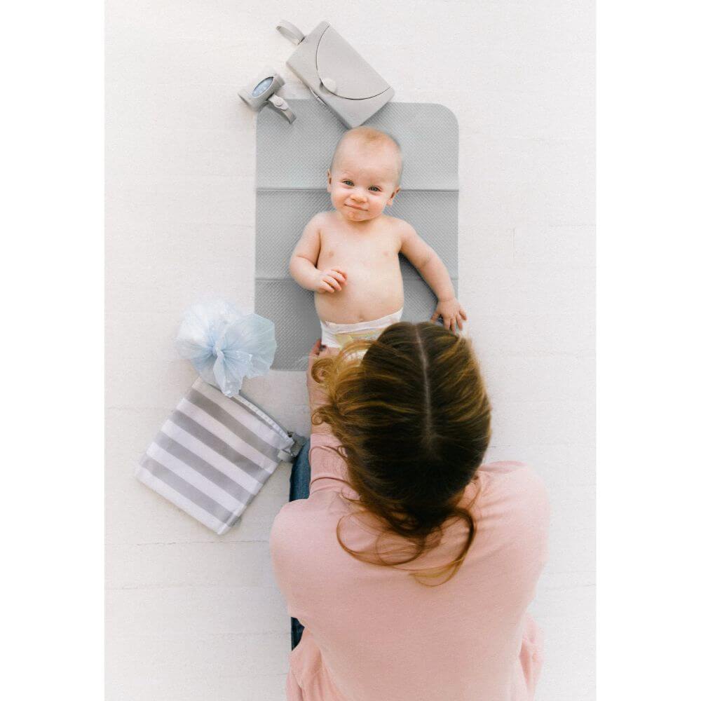 Ubbi On The Go Wipes Dispenser - Grey
