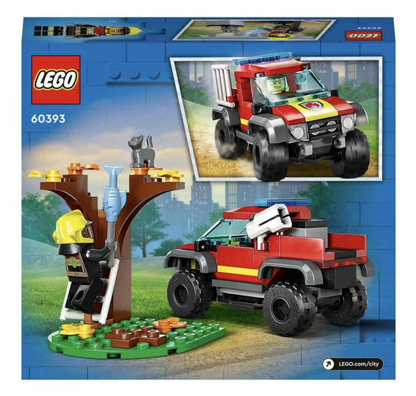 LEGO City 4X4 Fire Truck Rescue 5+ 97Pcs 60393
