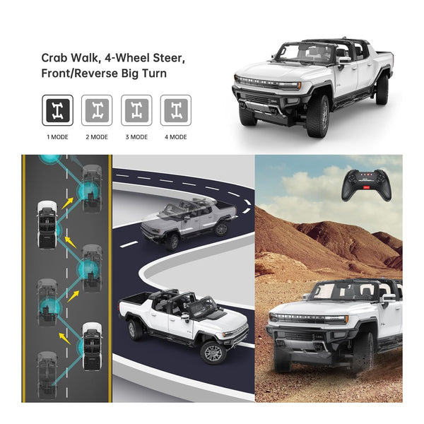 RASTAR Remote Control Car 1/16 Scale GMC Hummer EV