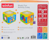 Winfun Music Fun Activity Cube Interactive Musical Learning Toy 9M+