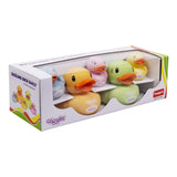 Giggles Dazzling Duck Family Squeakers Pack of 5 Multicolour