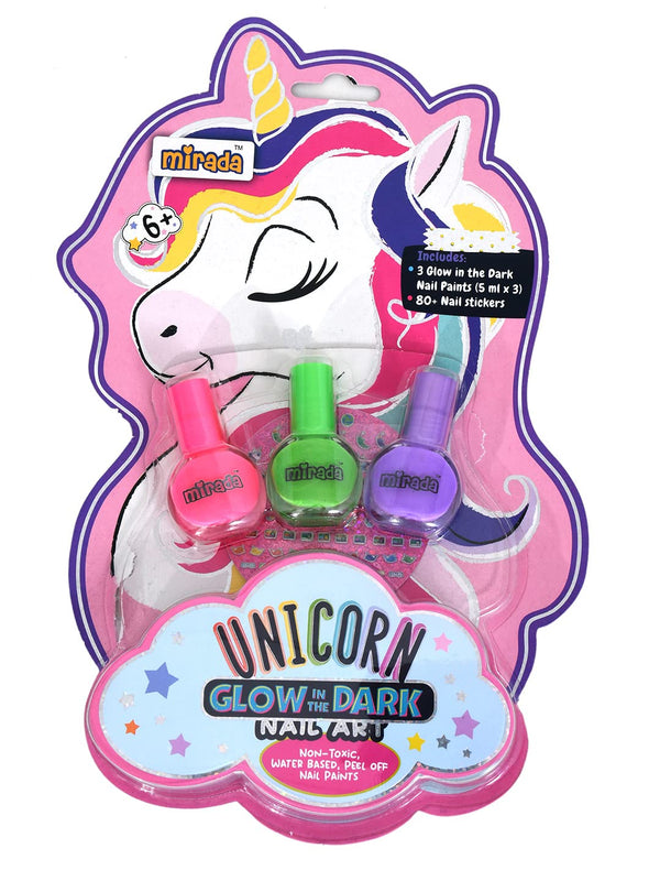 Mirada Unicorn Nail Art Kit for Girl