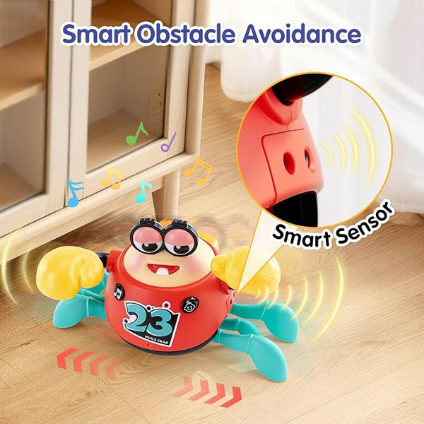 Hola Interactive Crawling Crab 26.5 × 14.5 × 19 cm Multicolor