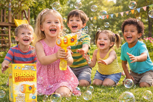 Awals Automatic Bubble Blower Gun Toy One Size Multicolour