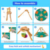Giggles Wooden Wonderland Baby Play Gym 2M+ – Natural Wood