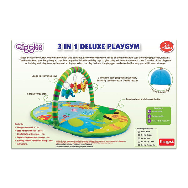 Giggles 3 In 1 Deluxe Playgym