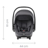 Britax Carry Cots Cum Car Seat Baby-safe Core Midnight Grey