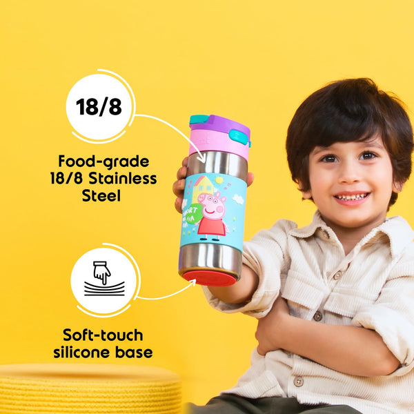 Rabitat Peppa Cleanlock Insulated Bottle - Follow Me