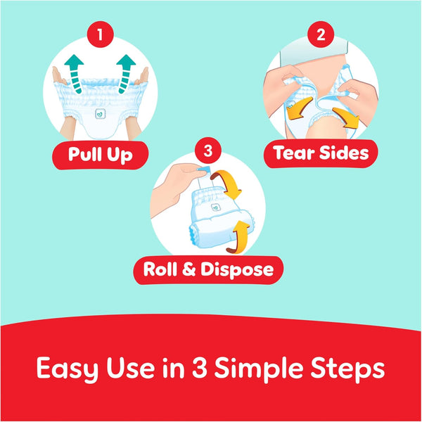 Pampers Ultimate Comfort Pants Size 4 9-14kg 50 Pants (Made In Egypt)