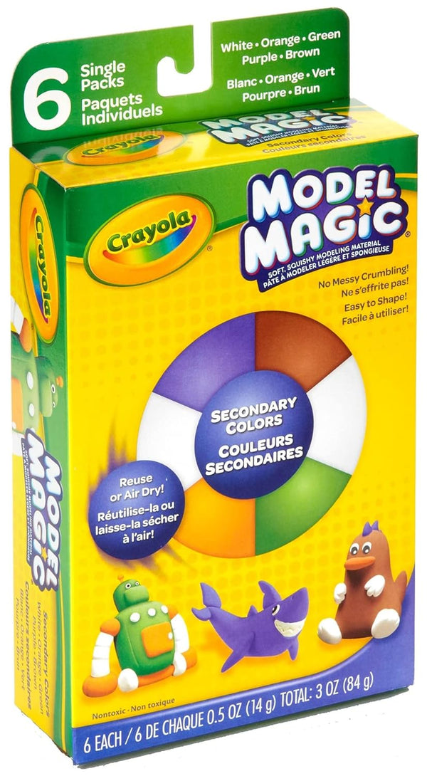 Crayola Model Magic, Secondary Colors, Alternative to Modeling Clay